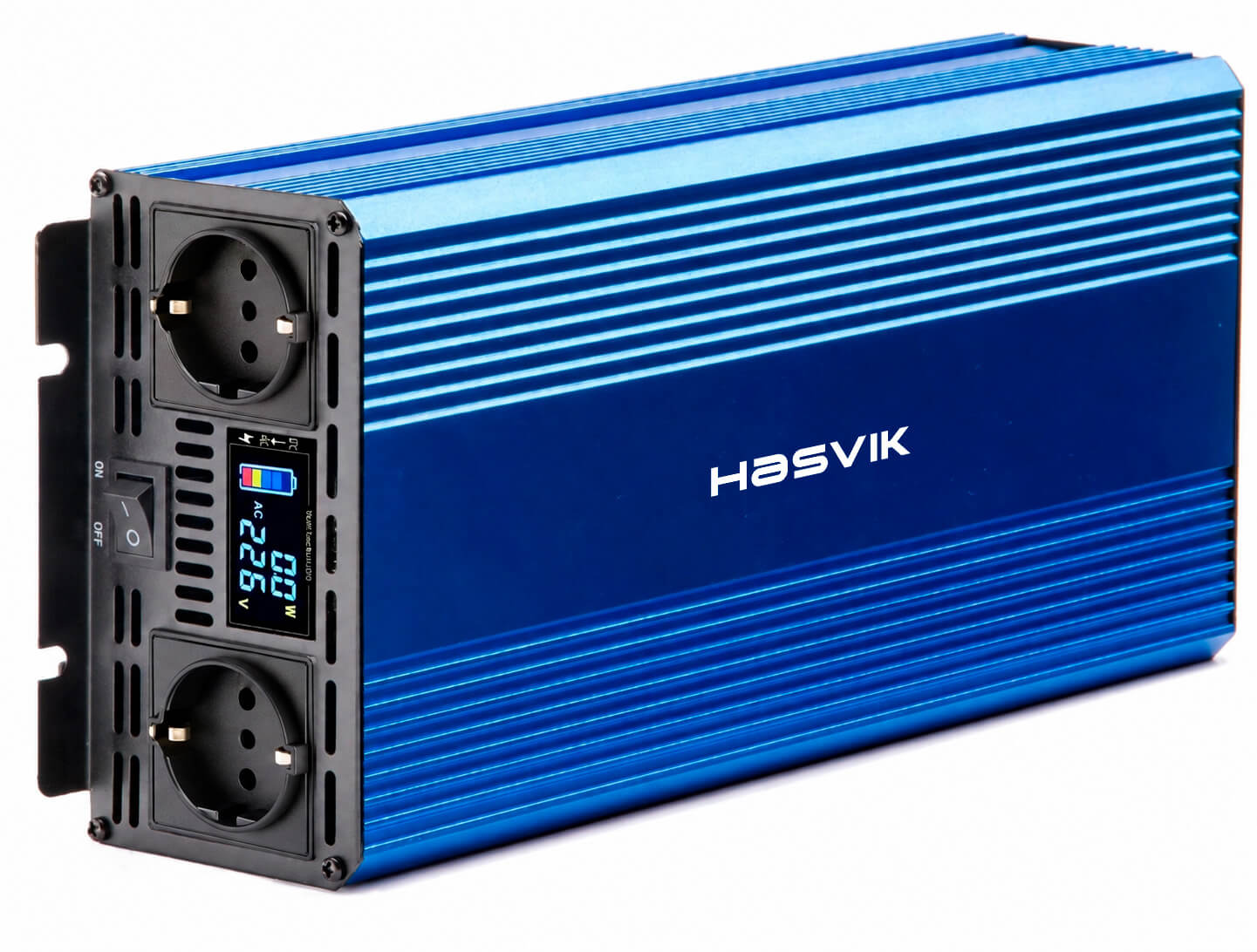 Инвертор 12-24/220 В Hasvik 3000 Вт с чистой синусоидой